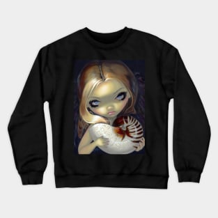 Creepy Cute Chibi with Magic Shell Crewneck Sweatshirt